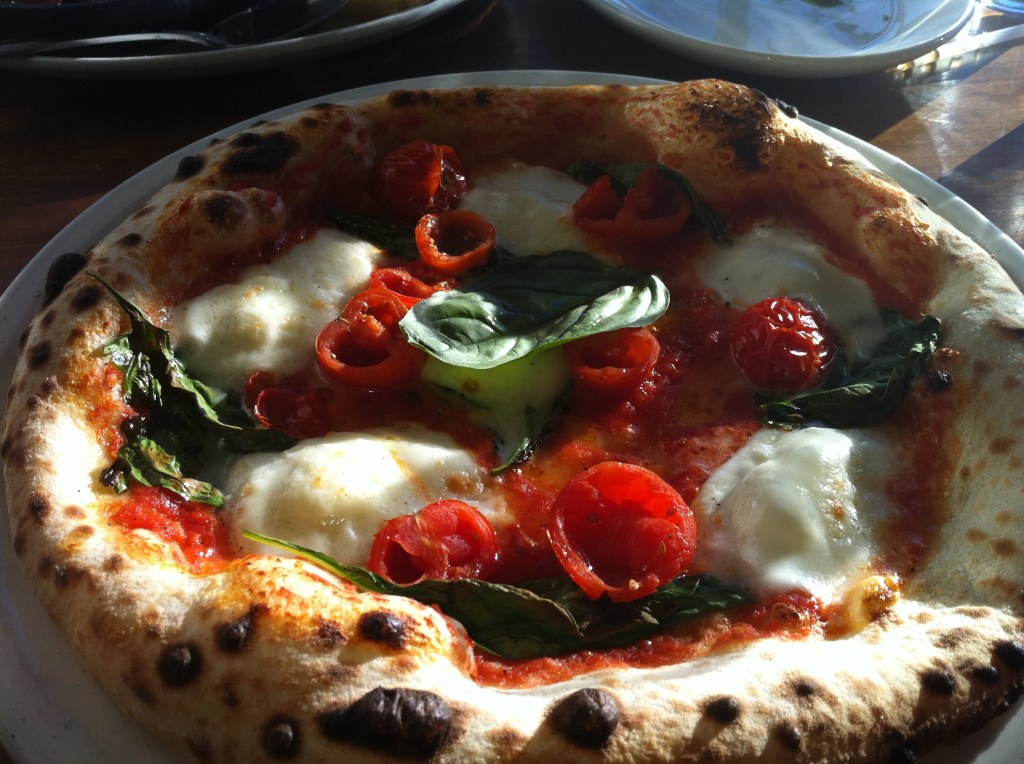 A Beautiful Margarita Pizza