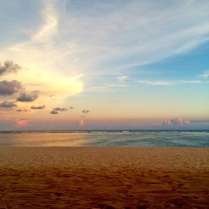 Beautiful Bali Beach in Nusa Dua