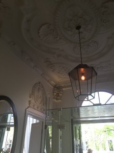 Here is the entrance of the property.  You can see the original features